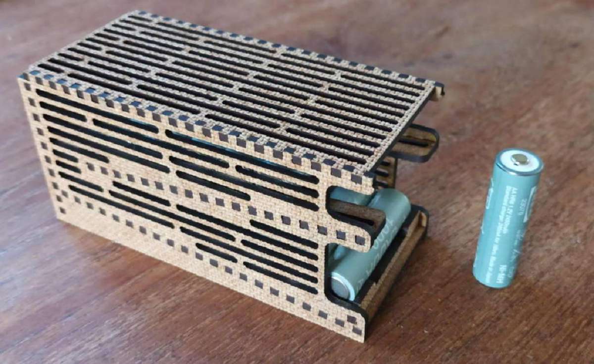 Хранилище банок для АА батареек