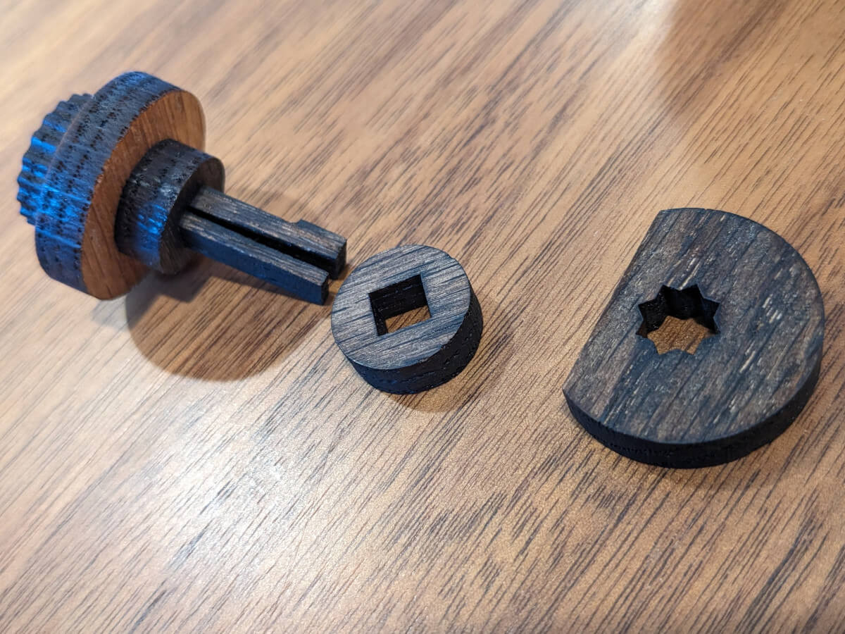 Пример штифтов