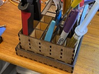 Макет лотка Gridfinity