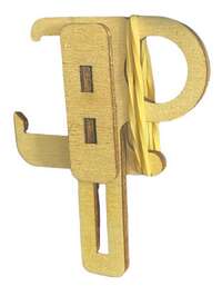 Зажим для лазерного стола с рейками