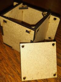 Коробка для стойки