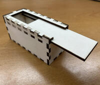 Коробка с раздвижной крышкой